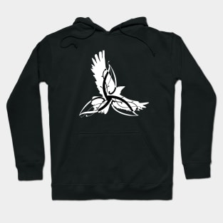 Triquetra and Bird Hoodie